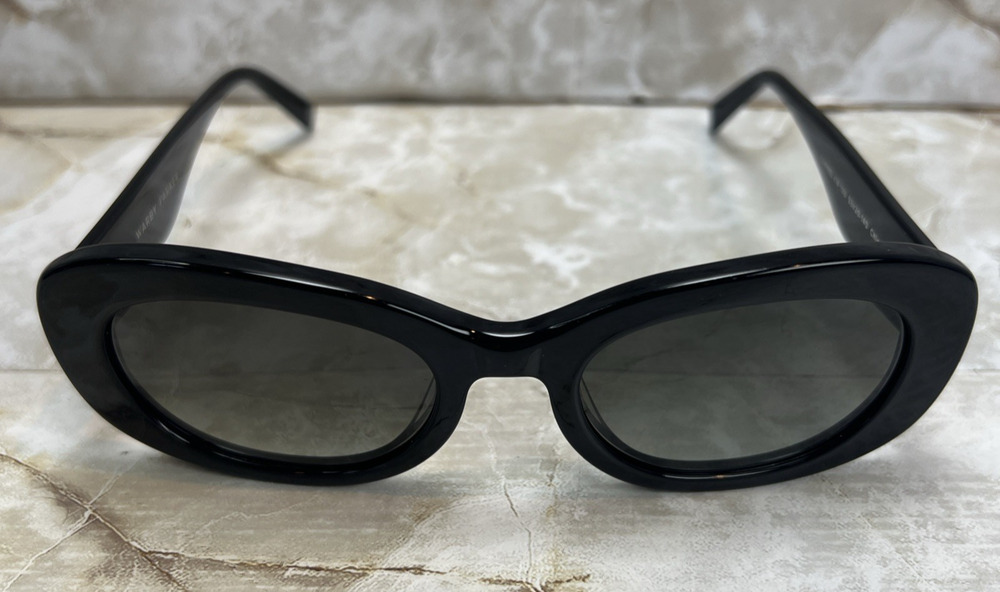 Warby Parker Carmel XW 100 Oval Sunglasses Black FRAMES ONLY 53-20-140